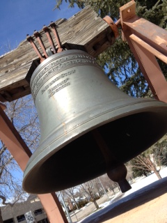 Cheyenne WY Liberty Bell replica